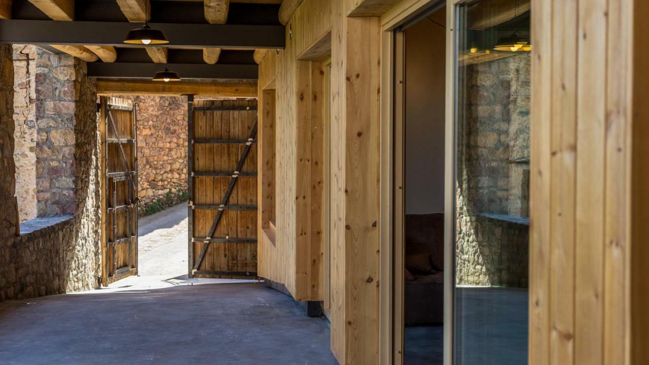Casa Rural Cal Rossa De Taus Spa Exterior foto